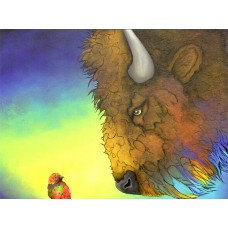 LEANIN TREE GREETING CARD STANDING HIS GROUND